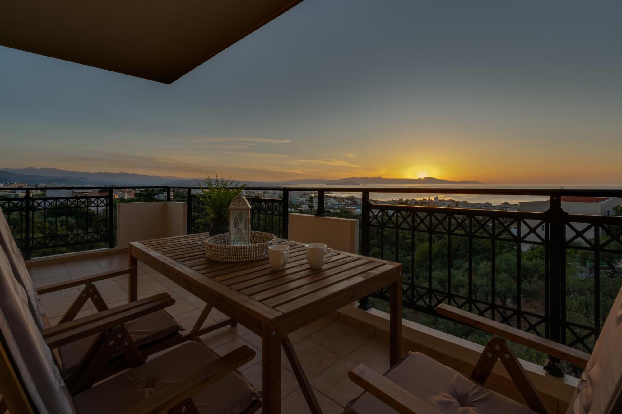 فيلا Aelia Sea View خانيا المظهر الخارجي الصورة