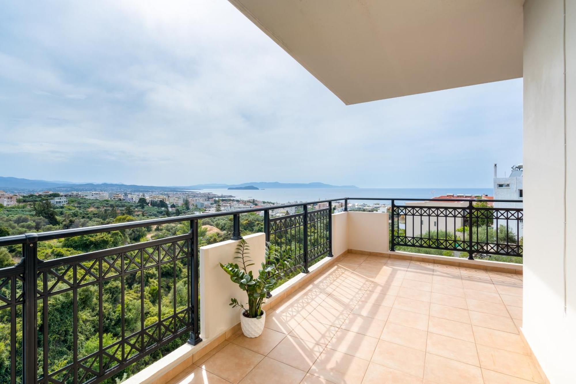 فيلا Aelia Sea View خانيا المظهر الخارجي الصورة