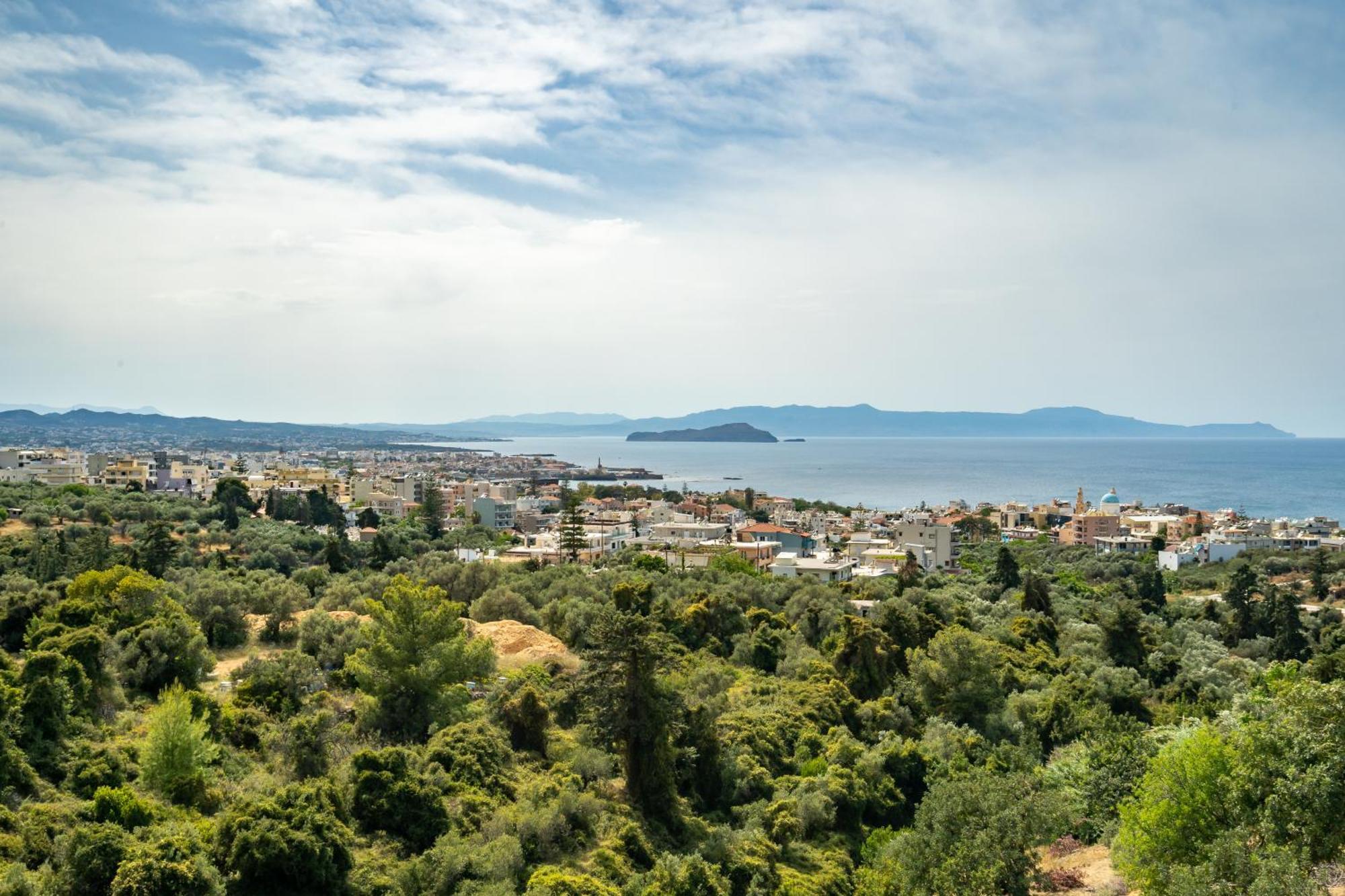 فيلا Aelia Sea View خانيا المظهر الخارجي الصورة
