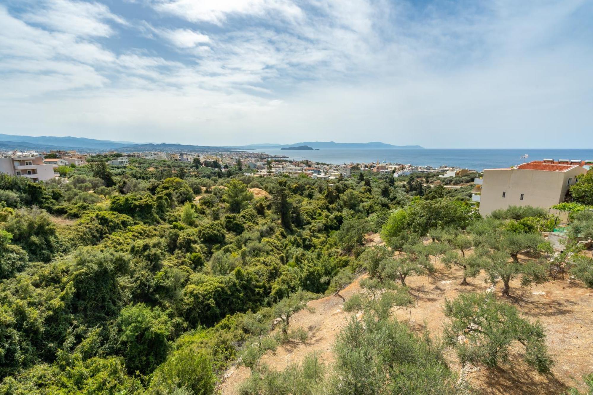 فيلا Aelia Sea View خانيا المظهر الخارجي الصورة