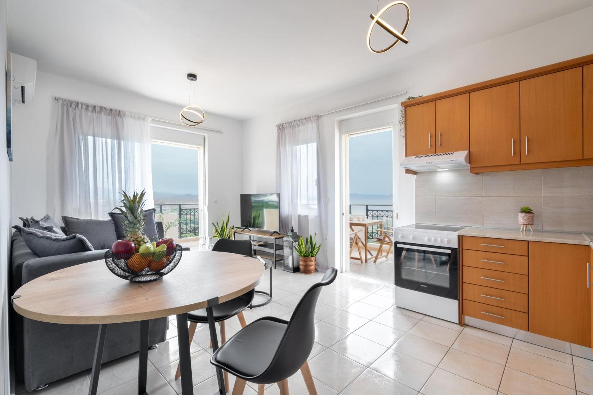 فيلا Aelia Sea View خانيا المظهر الخارجي الصورة