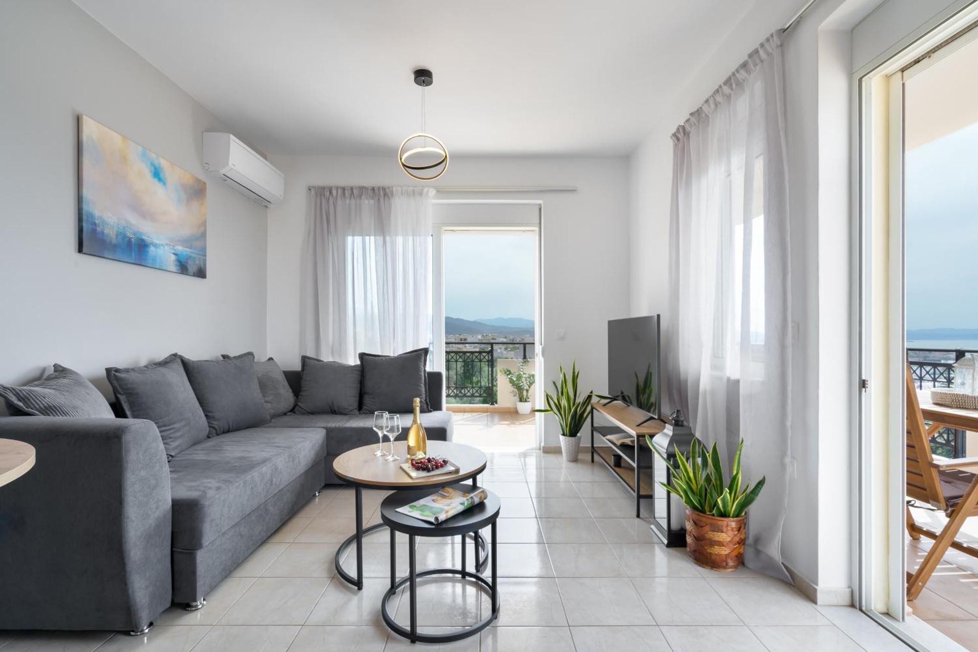 فيلا Aelia Sea View خانيا المظهر الخارجي الصورة